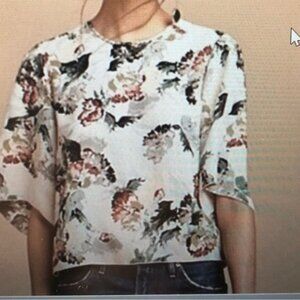 Wilfred cambrai floral top in size extra small